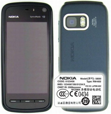 fcc-approved-nokia-i5800-to-be-sold-in-china
