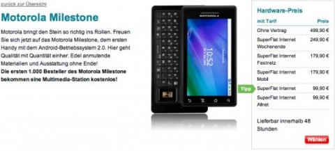 Vodafone Milestone
