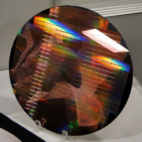 2nm Silicon Wafer 480x480 Intel: begin marketed Chip Memory Flash 25 NM
