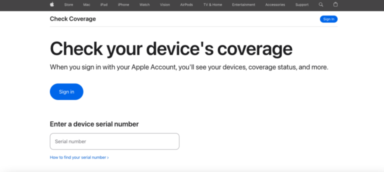 How To Check Apple Product Coverage - DeviceMAG