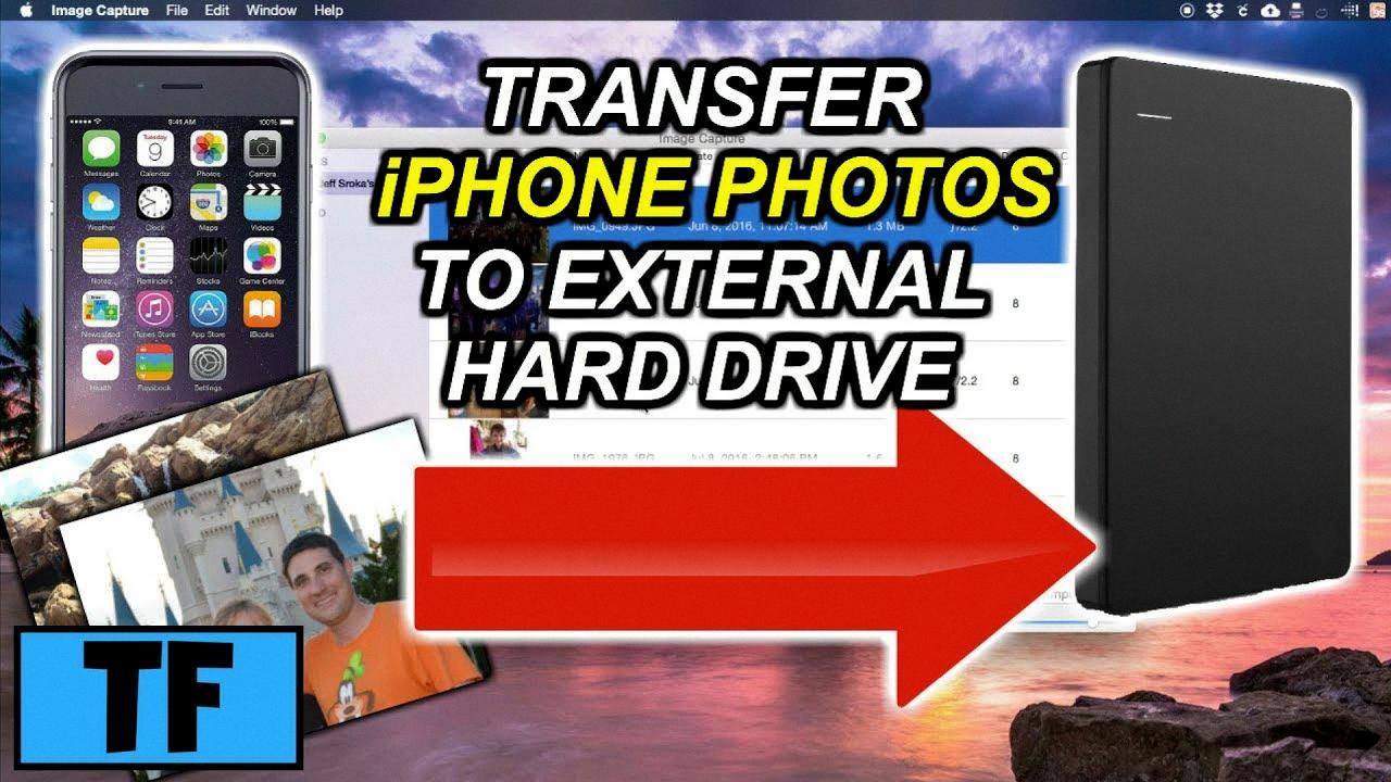 How To Transfer Iphone Photos To External Hard Drive - DeviceMAG