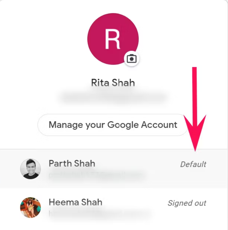 How To Change Default Google Account On Safari iPhone 2 How To Change Default Google Account On Safari iPhone 1