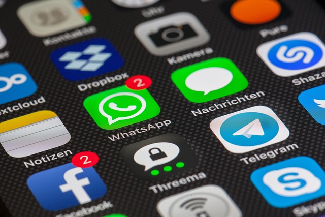 What Does 'Delivered' Status Mean on Your iPhone? 2 Smartphone home screen showing messaging apps WhatsApp, iMessage, Telegram each with notification badges.