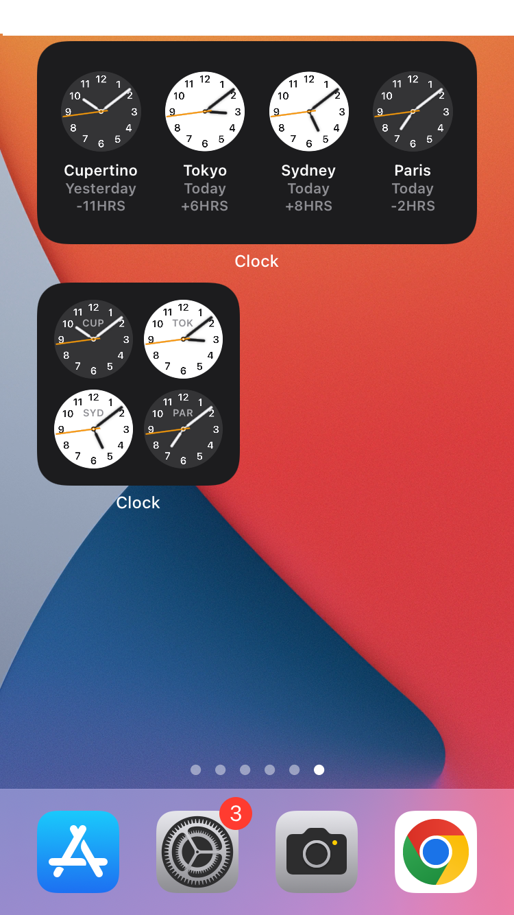 How to Set Up Dual Time Zones on Your iPhone Lock Screen 6 Adding Two Clock Widgets to an iPhone
