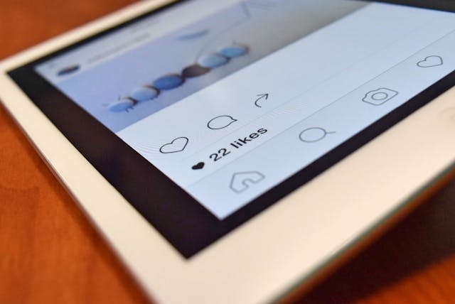 Can You See Instagram Bio If Blocked? 4 Close-up of Instagram post with likes