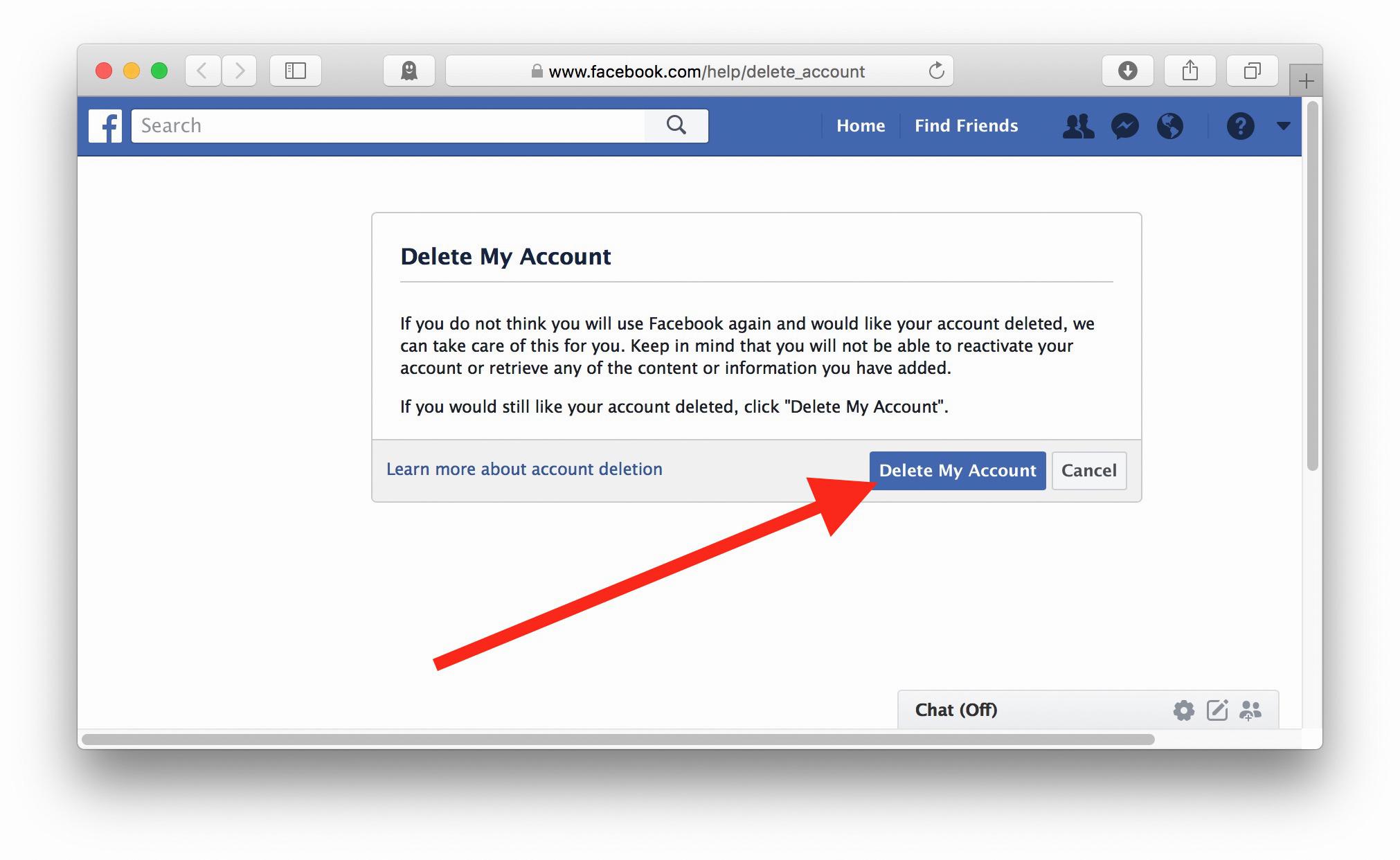 how to delete fb account how to delete fb account
