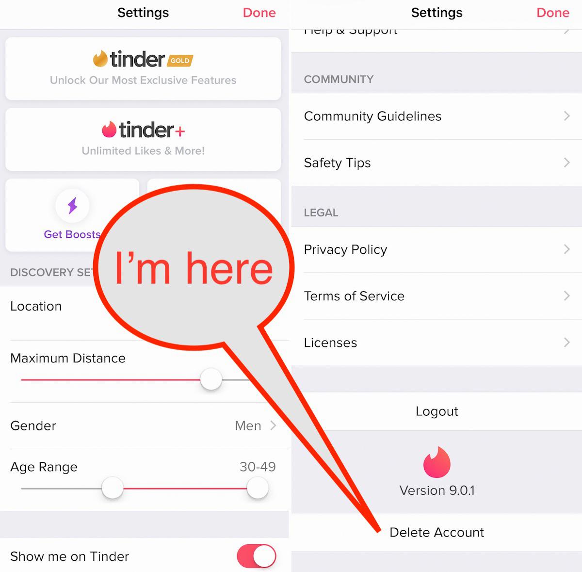 how to delete tinder account how to delete tinder account