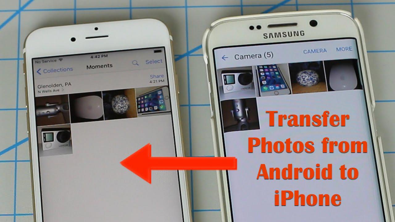 how to transfer photos from android to iphone how to transfer photos from android to iphone