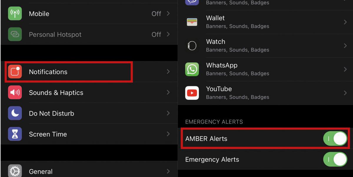 how to turn off amber alerts iphone how to turn off amber alerts iphone