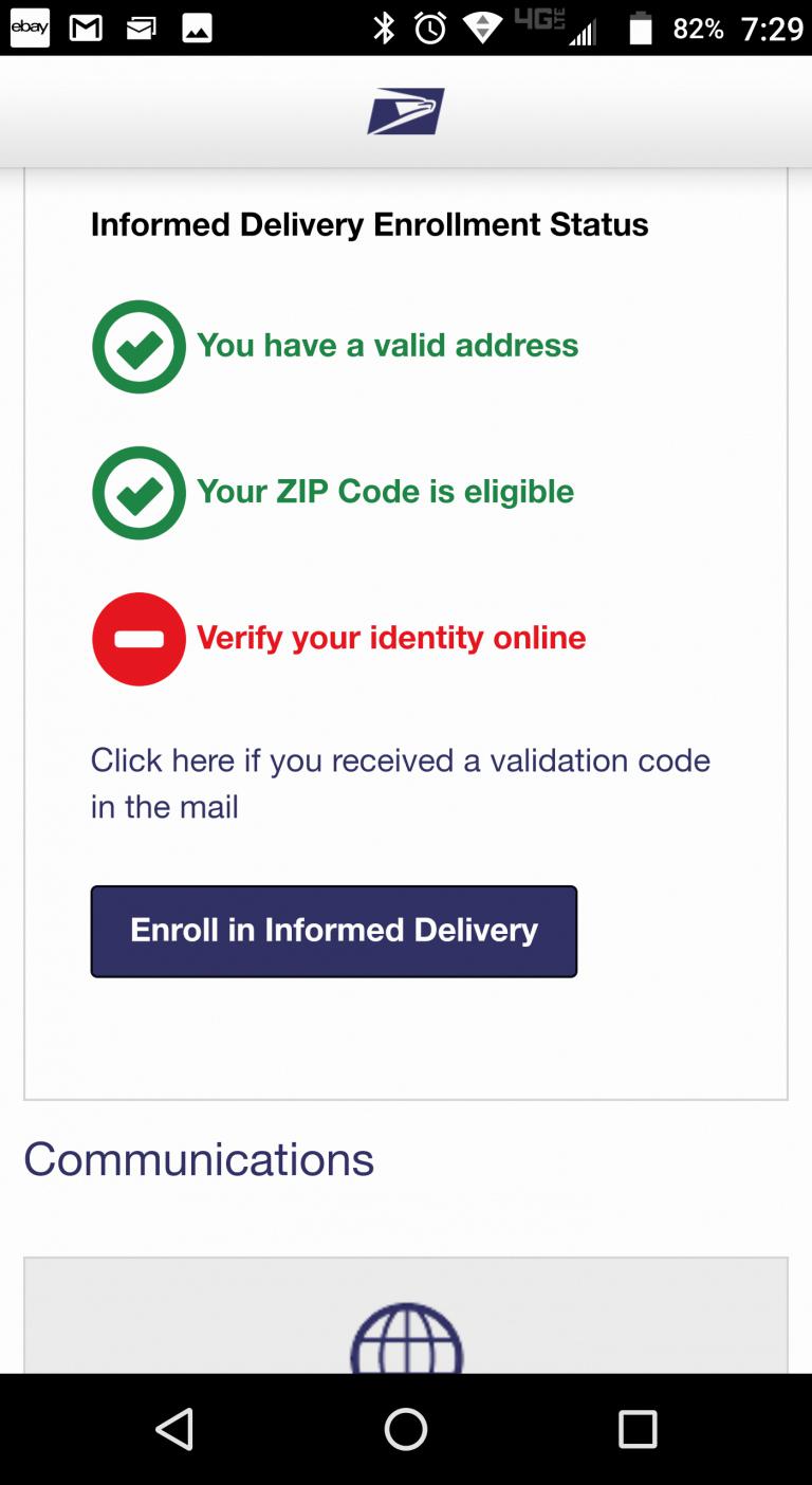 informed delivery usps com informed delivery usps com