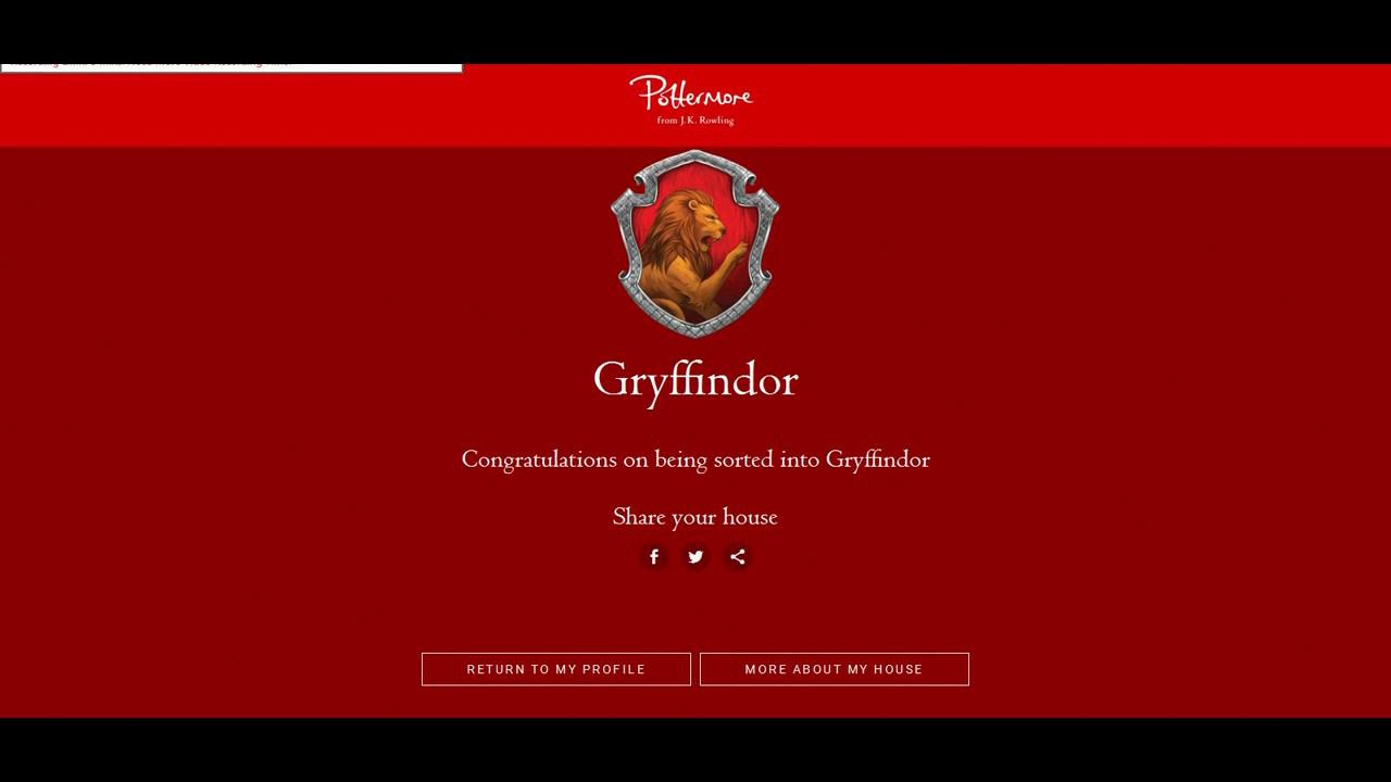 pottermore quiz house pottermore quiz house