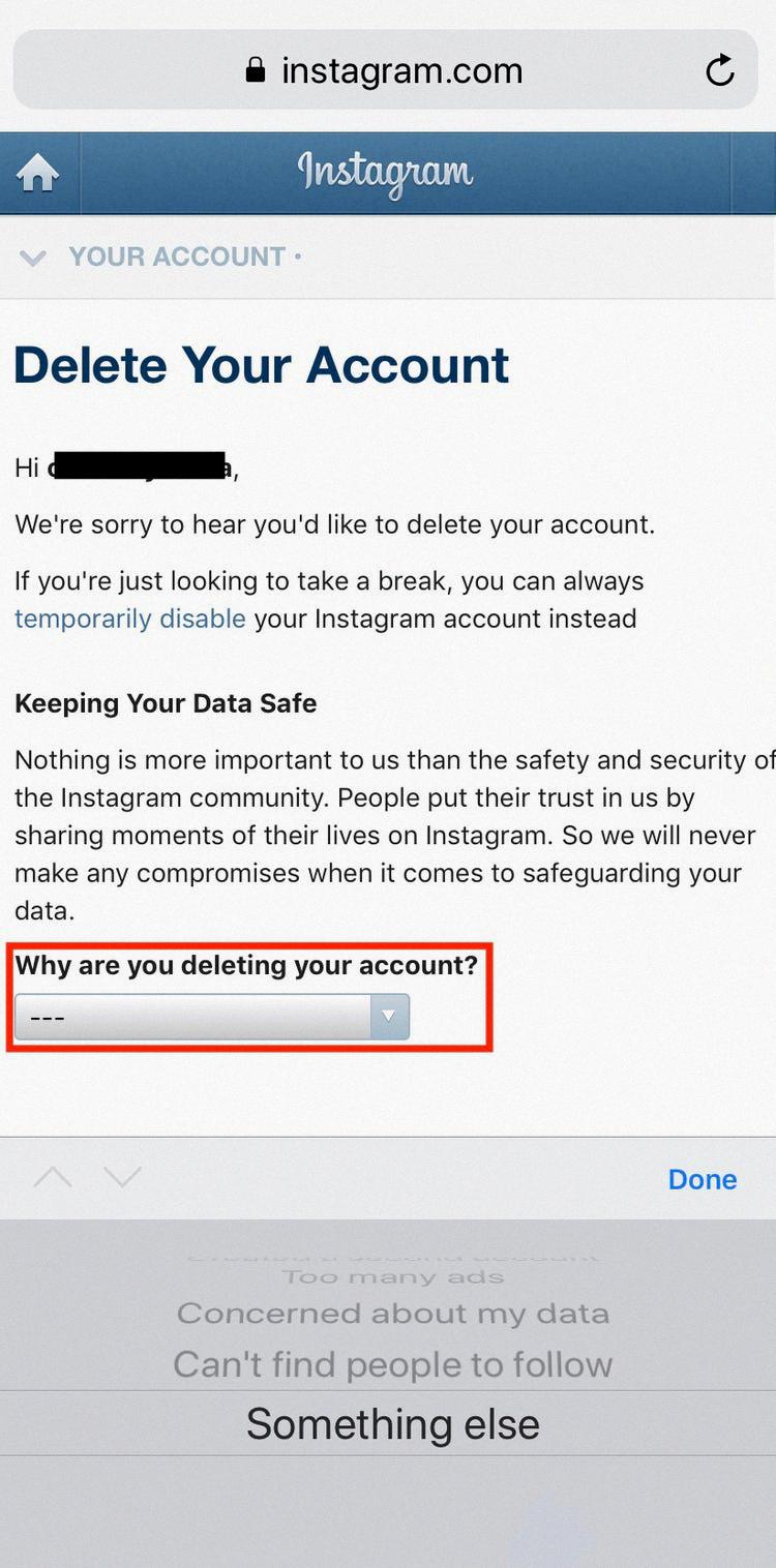 delete my instagram account delete my instagram account