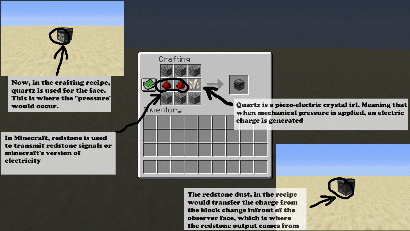 observer minecraft recipe observer minecraft recipe