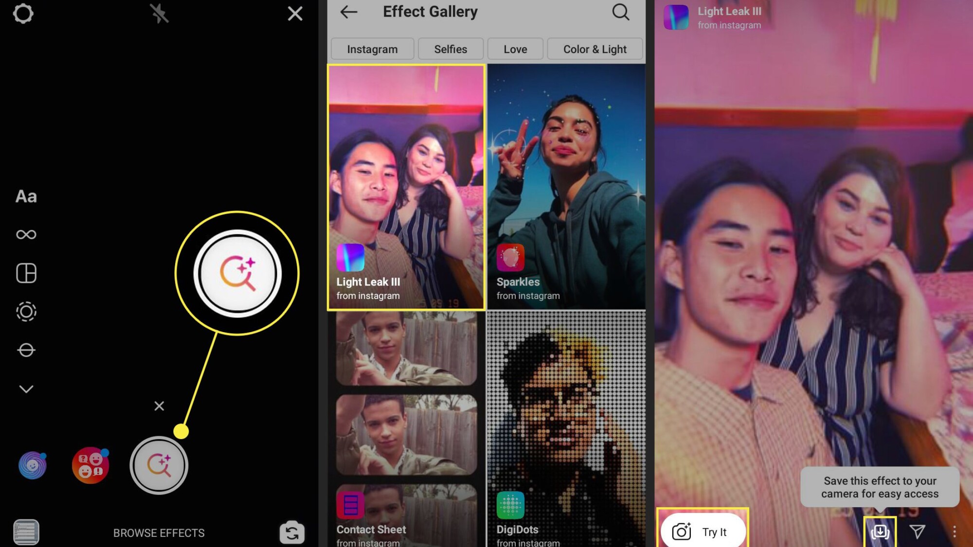 How To Add Effects To Pics Like Instagram Online 2 pic effects