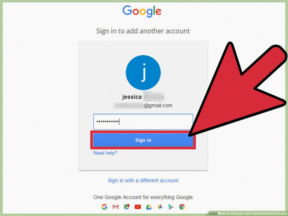 how to change default google account how to change default google account