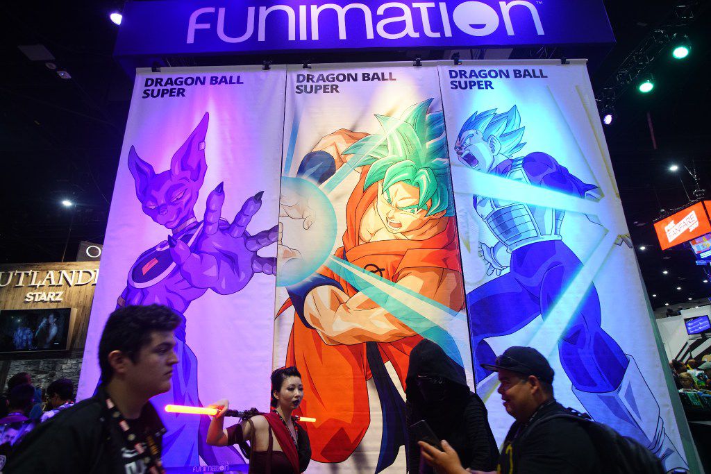Funimation Not Working -Troubleshooting Guide 1 Dragon Ball Super promotion at a Funimation booth. Funimation was a major anime streaming service before merging with Crunchyroll