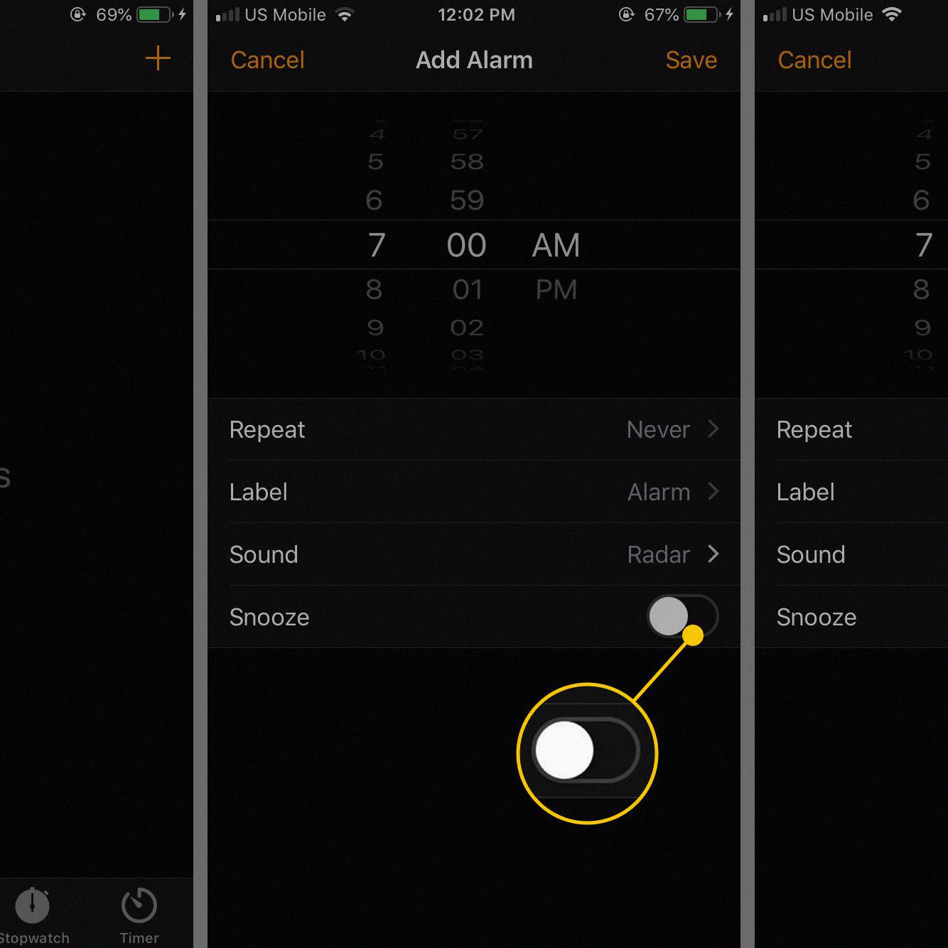 adjust snooze time iphone adjust snooze time iphone