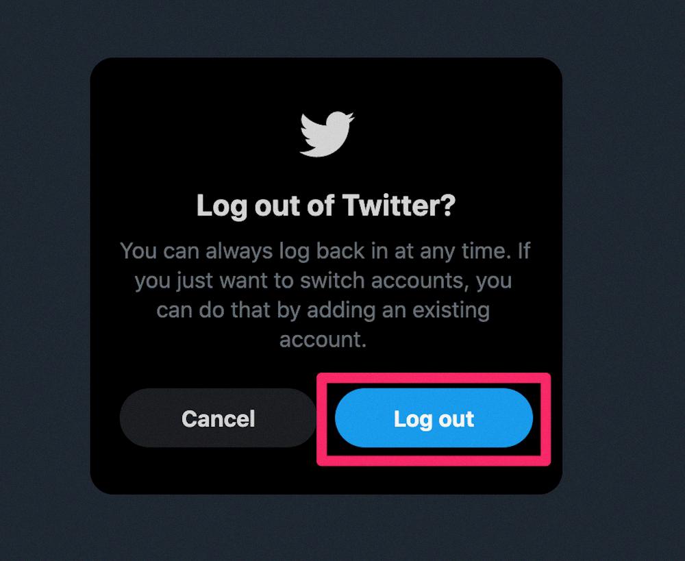 how do you log out of twitter how do you log out of twitter