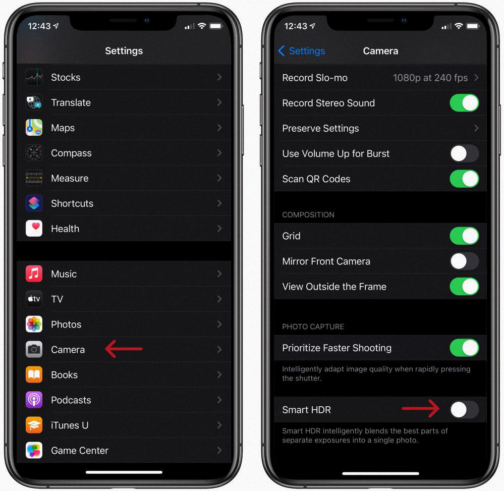 how to turn off hdr on iphone how to turn off hdr on iphone