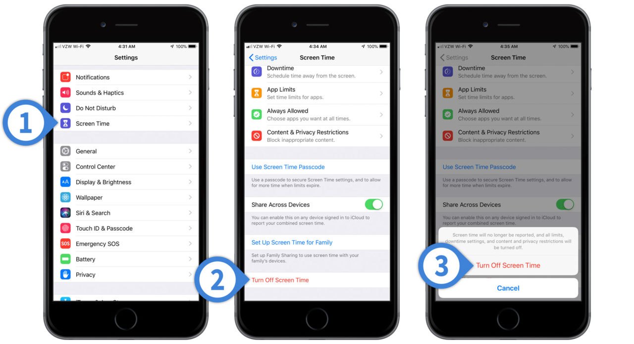 How To Turn Off Screen Time 2 How To Turn Off Screen Time 1