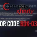How To Trouble Shoot RDK-03003, RDK-03033 and Other Comcast Xfinity Errors ? 12 How To Trouble Shoot RDK-03003, RDK-03033 and Other Comcast Xfinity Errors ? 11