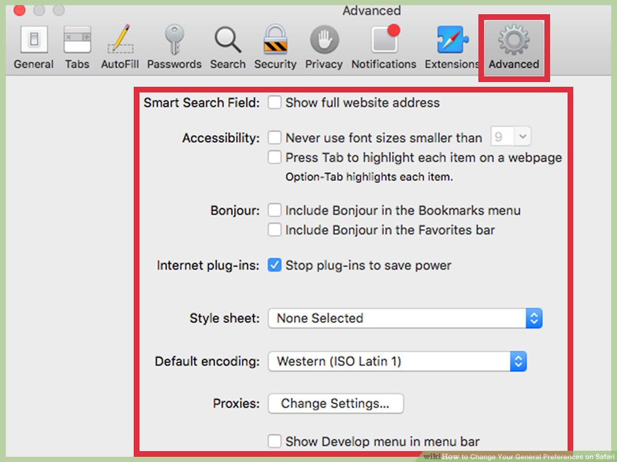 Where is Preferences in Safari Browser 2 Where is Preferences in Safari Browser 1