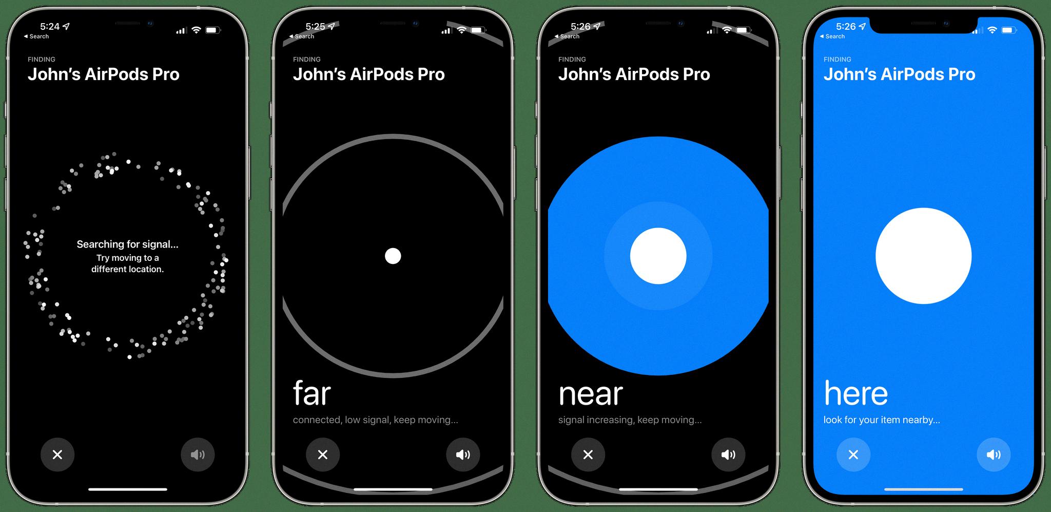 find my airpods sound pending find my airpods sound pending