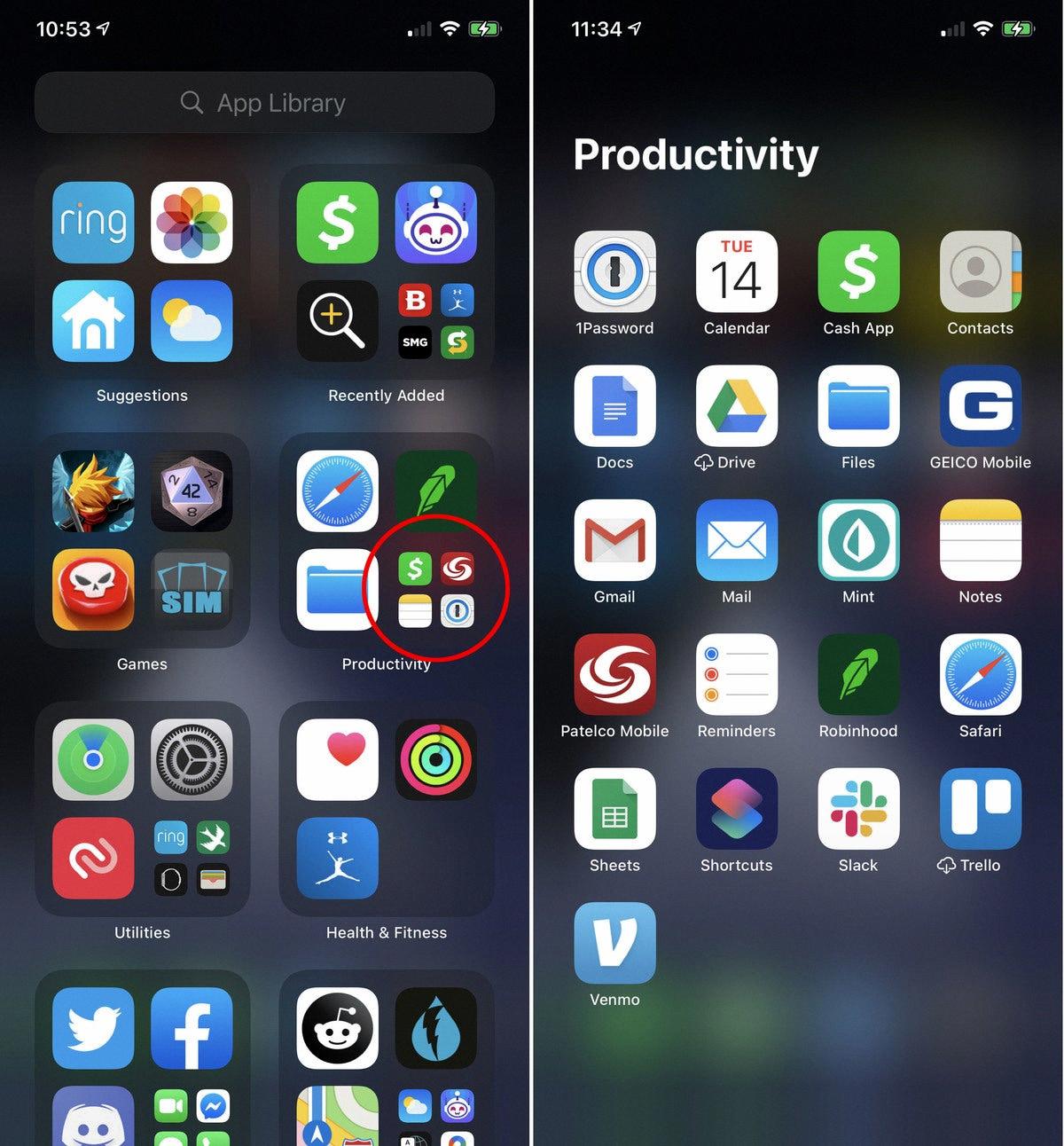 how to hide app library how to hide app library