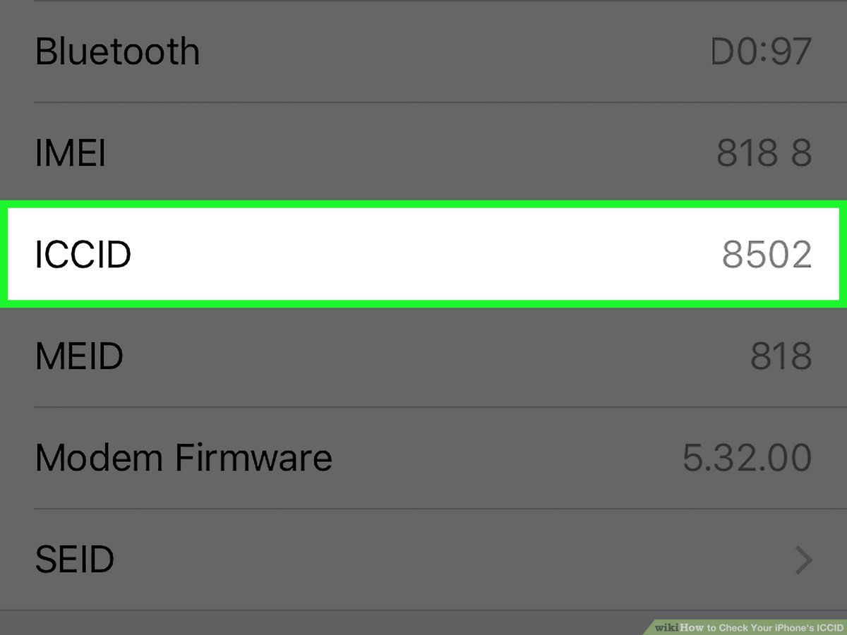 Unlocking the Mystery of Your iPhone's ICCID Number 2 Unlocking the Mystery of Your iPhone's ICCID Number 1