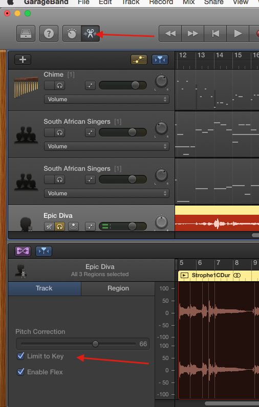Autotune For Garageband in iOS 2 Autotune For Garageband in iOS 1