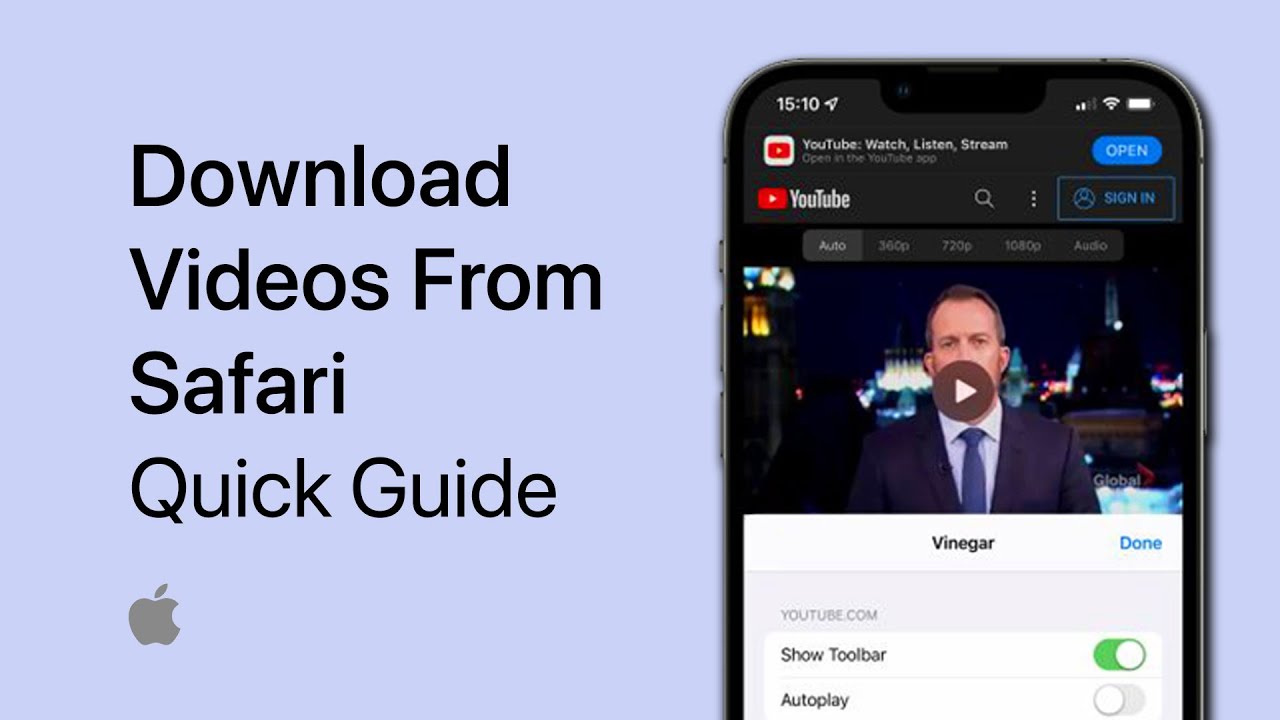 How to Easily Download YouTube Videos on Safari 2 How to Easily Download YouTube Videos on Safari 1