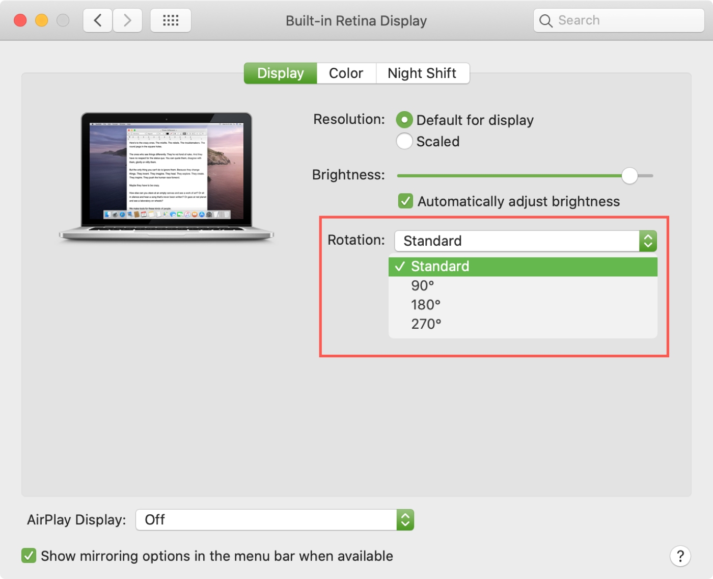How to Flip Your Mac Screen Upside Down 2 How to Flip Your Mac Screen Upside Down 1