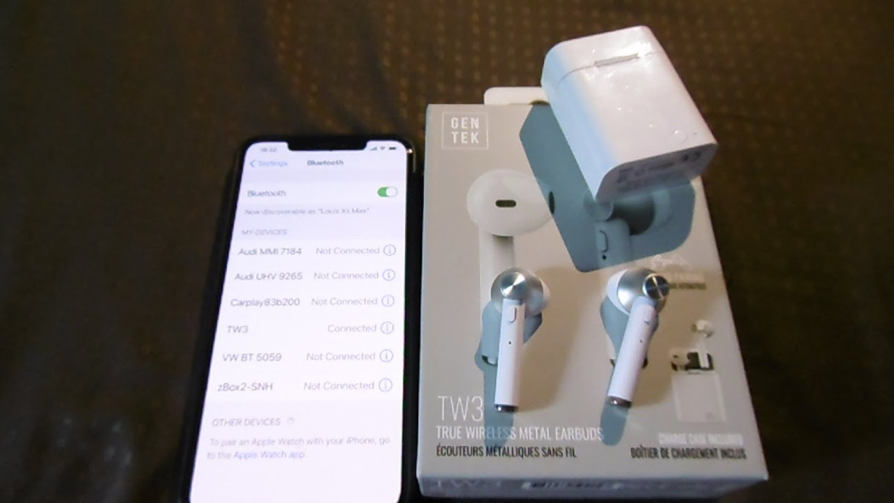 How to Connect Gen Tek TW3 Wireless Earbuds with Your Device 2 How to Connect Gen Tek TW3 Wireless Earbuds with Your Device 1