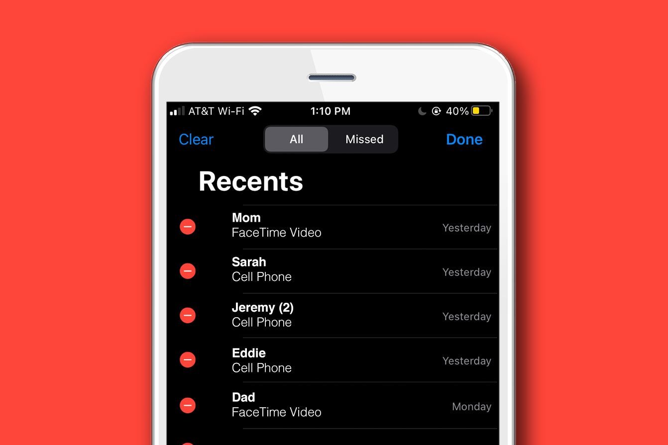 How to View More Recent Calls On Your iPhone 2 How to View More Recent Calls On Your iPhone 1