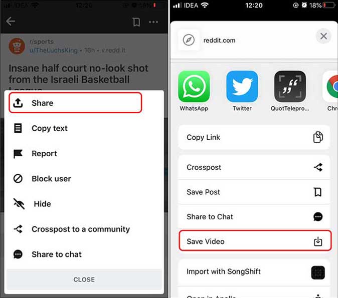 How to Save Videos From Reddit Easily 2 How to Save Videos From Reddit Easily 1