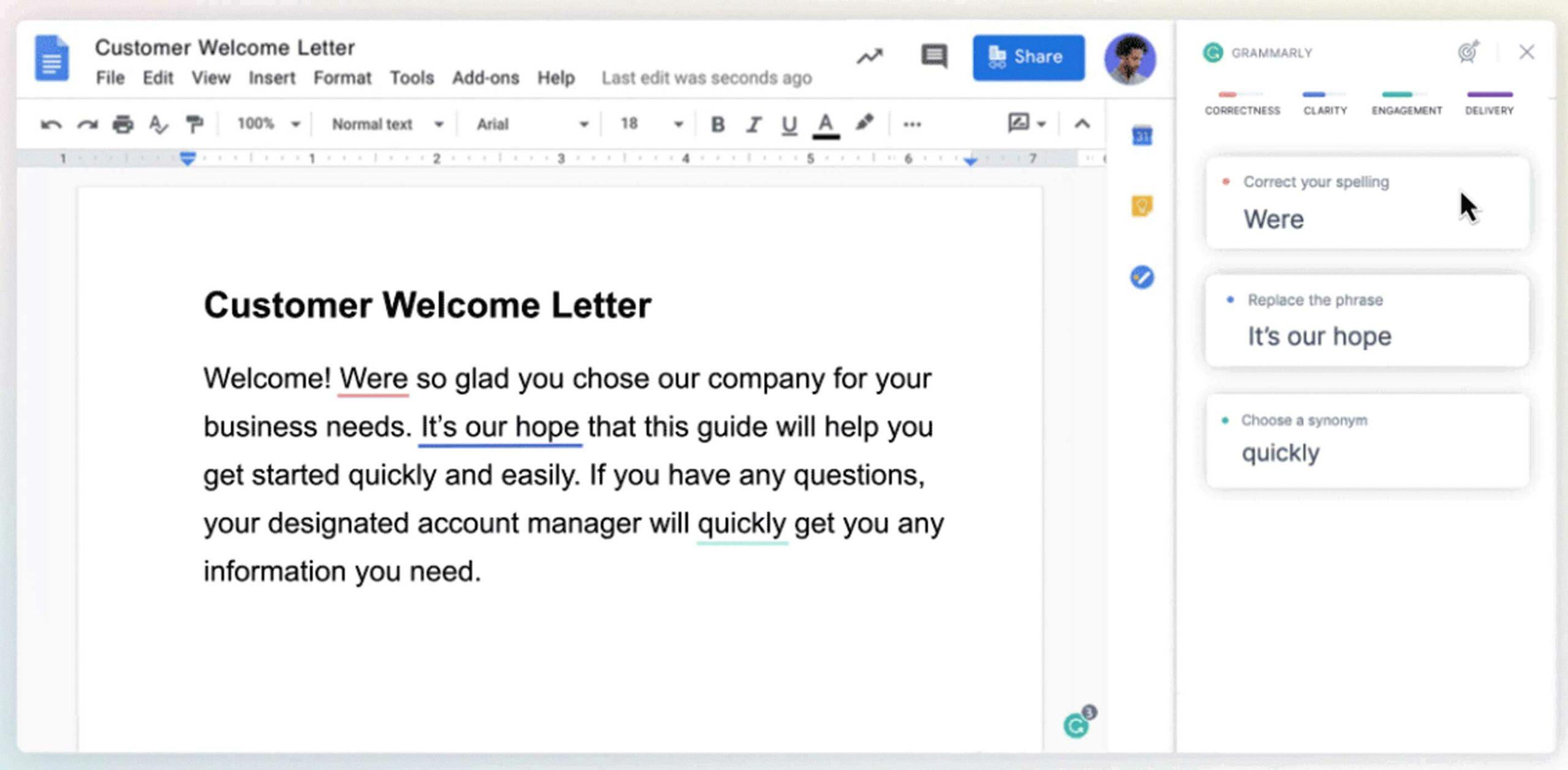 grammarly not showing up in google docs grammarly not showing up in google docs