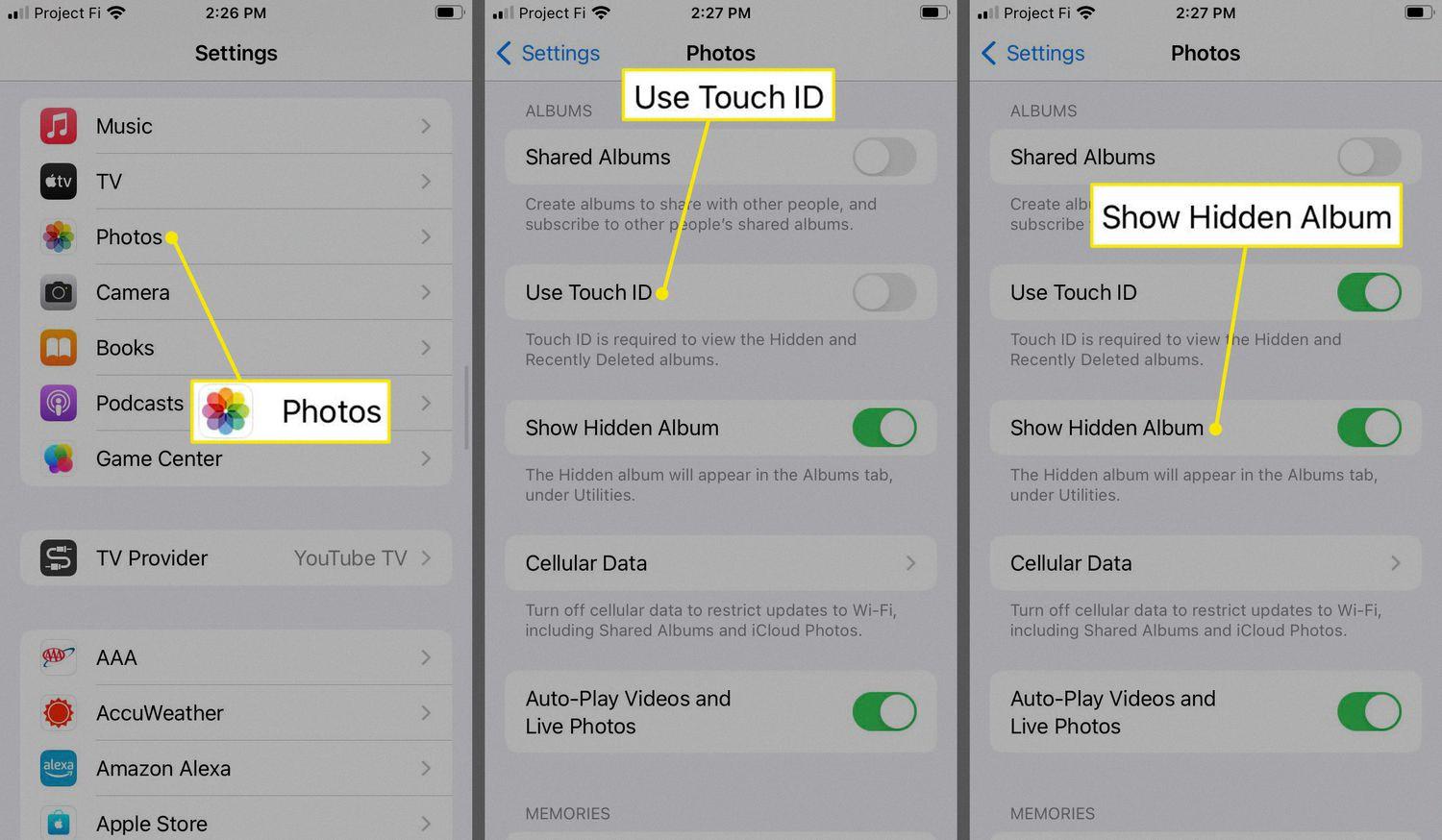 how to hide a shared album how to hide a shared album