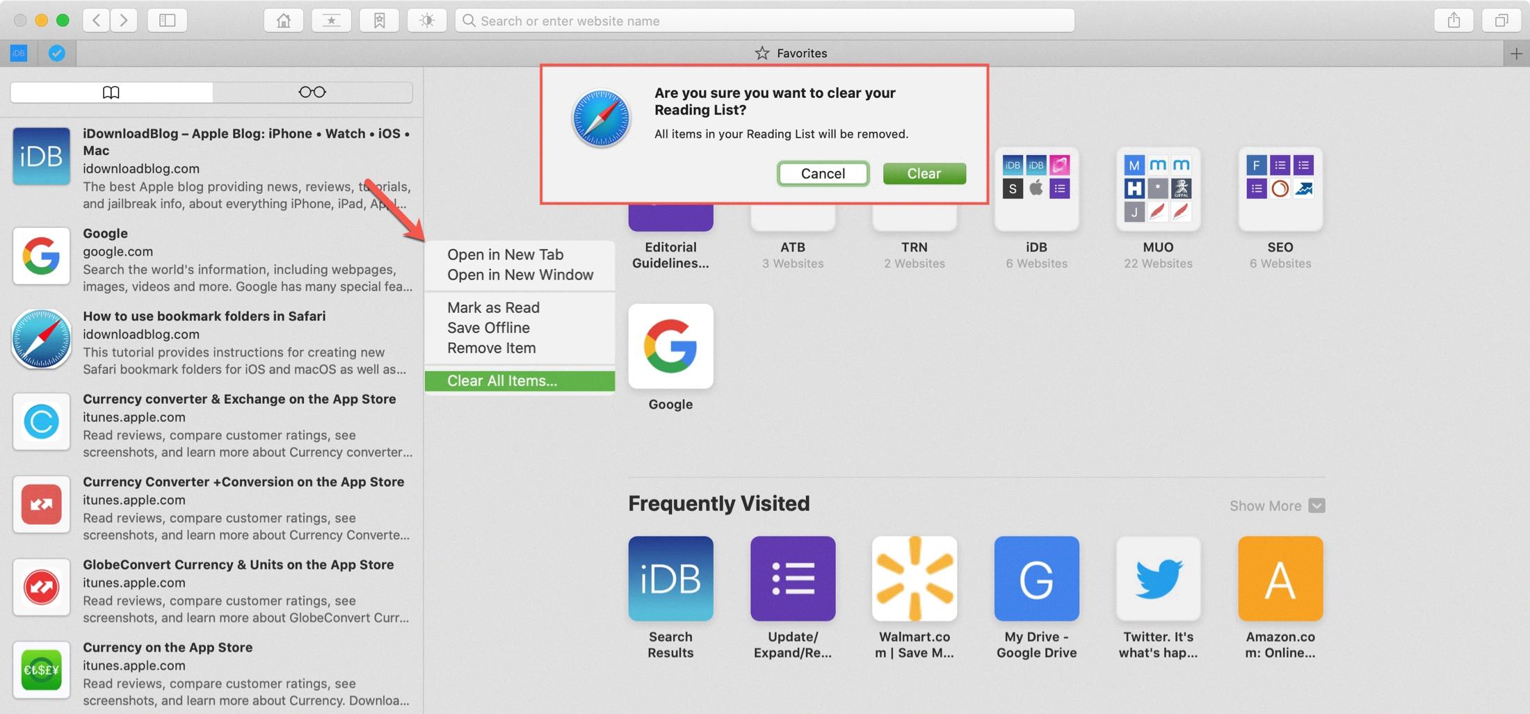 how to remove something from my reading list how to remove something from my reading list