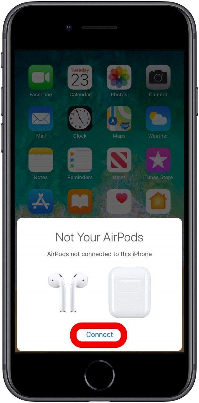 my airpods connected to someone else my airpods connected to someone else