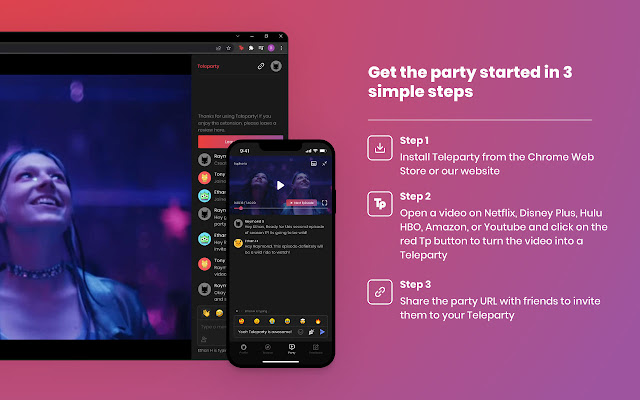 How To Download Teleparty 2 How To Download Teleparty 1