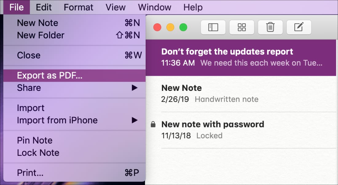How To Export iPad Notes To PDF 2 How To Export iPad Notes To PDF 1