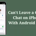 How To Leave Group Chat on iPhone As Android User 18 How To Leave Group Chat on iPhone As Android User 17