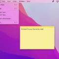 How To Add Sticky Notes On Your Macbook Pro 18 How To Add Sticky Notes On Your Macbook Pro 17