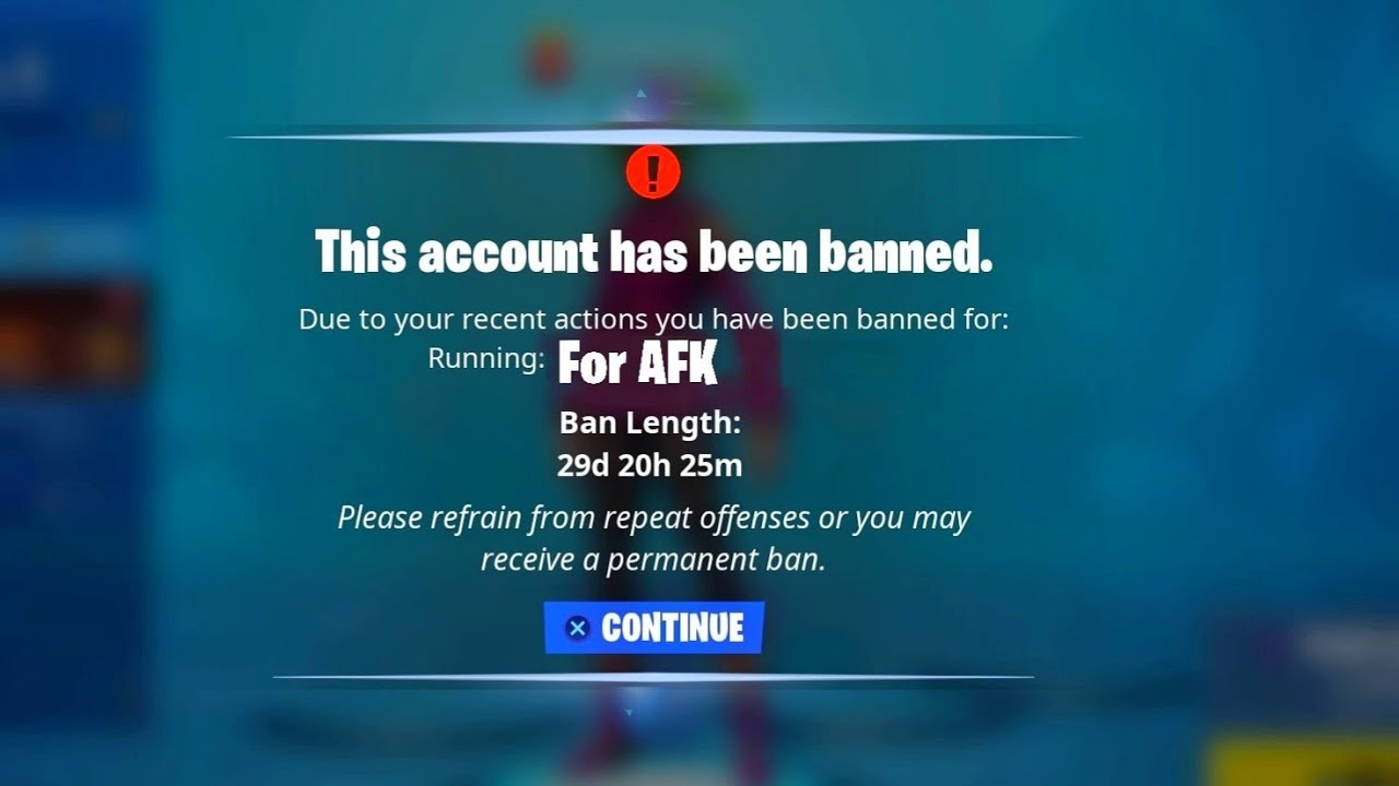 How to Unban Yourself Fortnite's Banned Screen 2 How to Unban Yourself Fortnite's Banned Screen 1