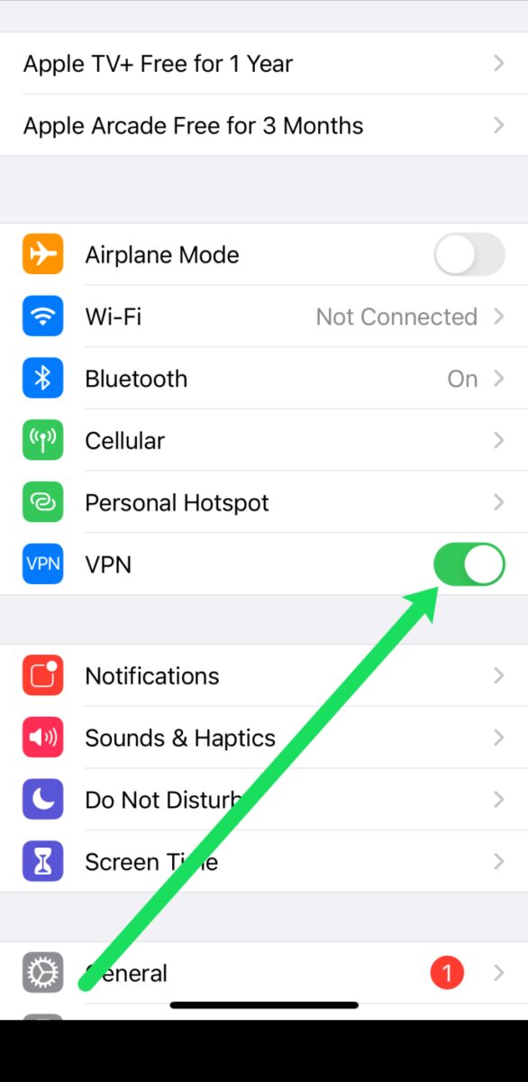 How To Turn Off VPN On iPhone 8 2 How To Turn Off VPN On iPhone 8 1