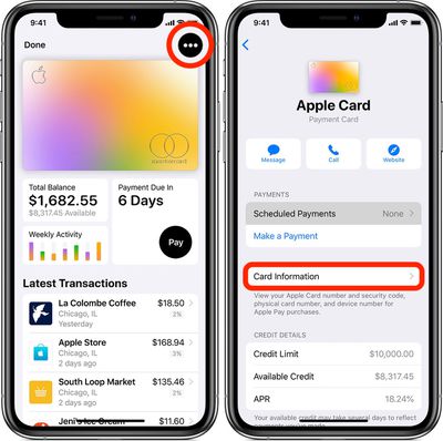 How To View Full Card Number On Apple Pay 2 How To View Full Card Number On Apple Pay 1
