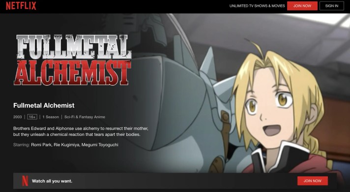 Where To Watch Fullmetal Alchemist 2 Where To Watch Fullmetal Alchemist 1