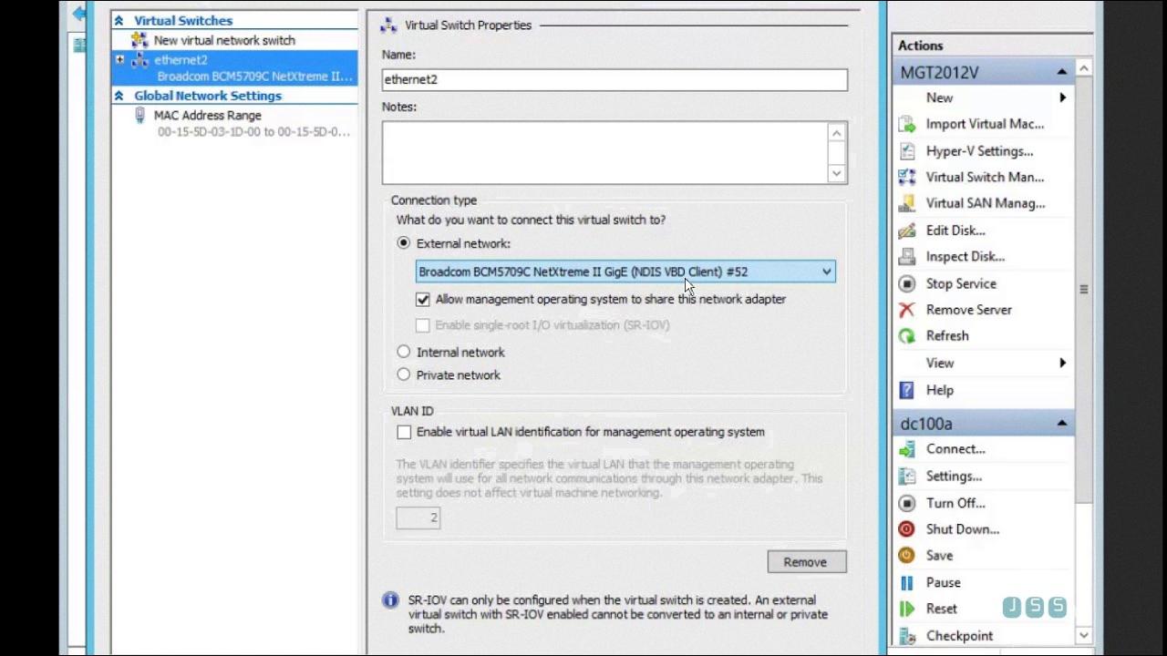 hyper v virtual ethernet adapter hyper v virtual ethernet adapter