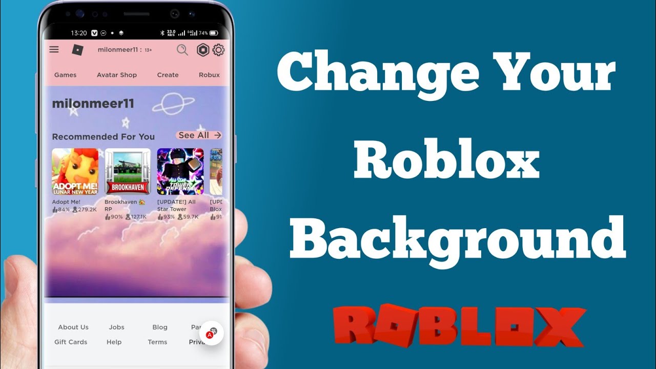 How to Change Your Roblox Background on Mobile 2 How to Change Your Roblox Background on Mobile 1
