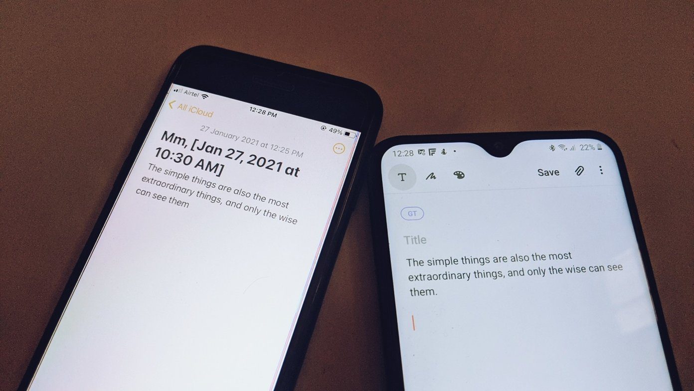 How to Access Samsung Notes on iOS? 2 How to Access Samsung Notes on iOS? 1